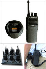 CP040 Motorola as a set with charging station and battery
